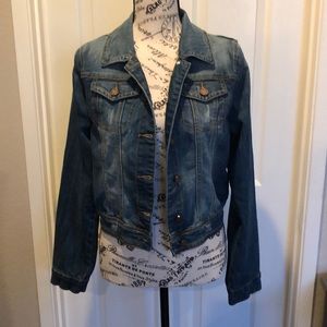 YMI jeans crop jean jacket